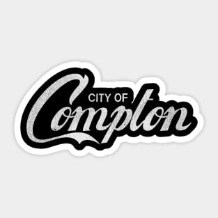 City Of Compton Sticker